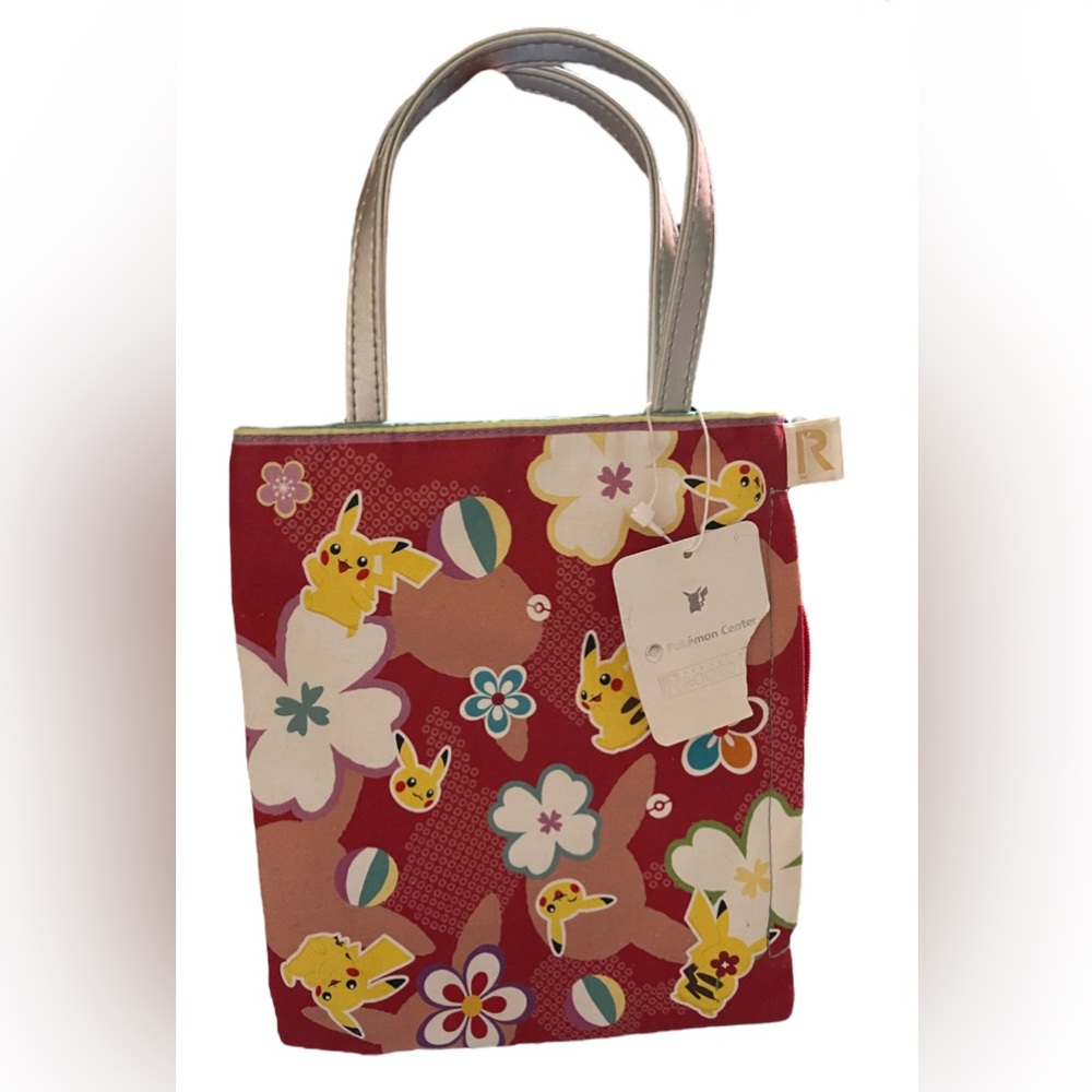 2012 Pikachu Tote bag baby size Baby roo flower pattern ROOTOTE Pokemon Center